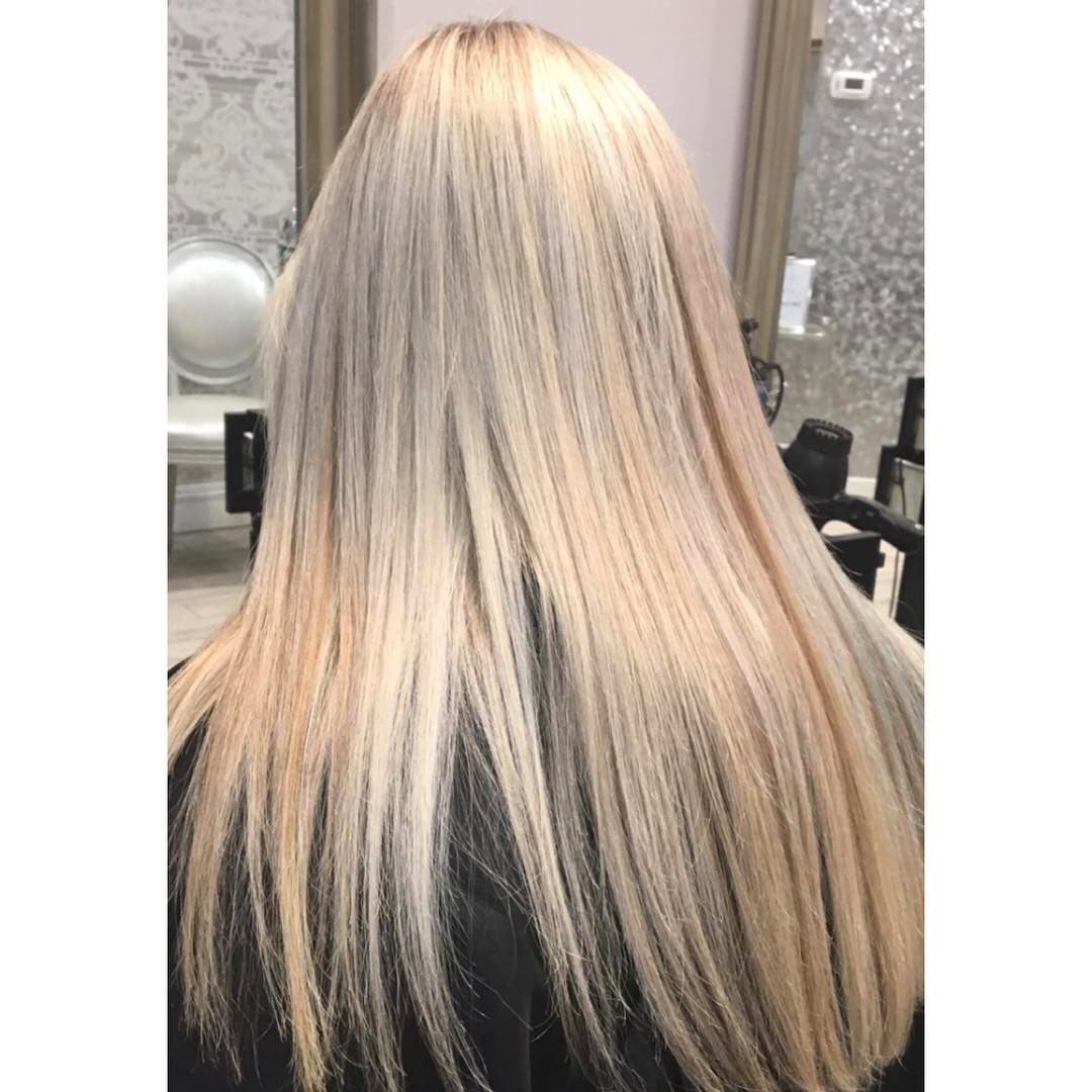 Color highlights treatment at MC Hair Salon Upper East Side