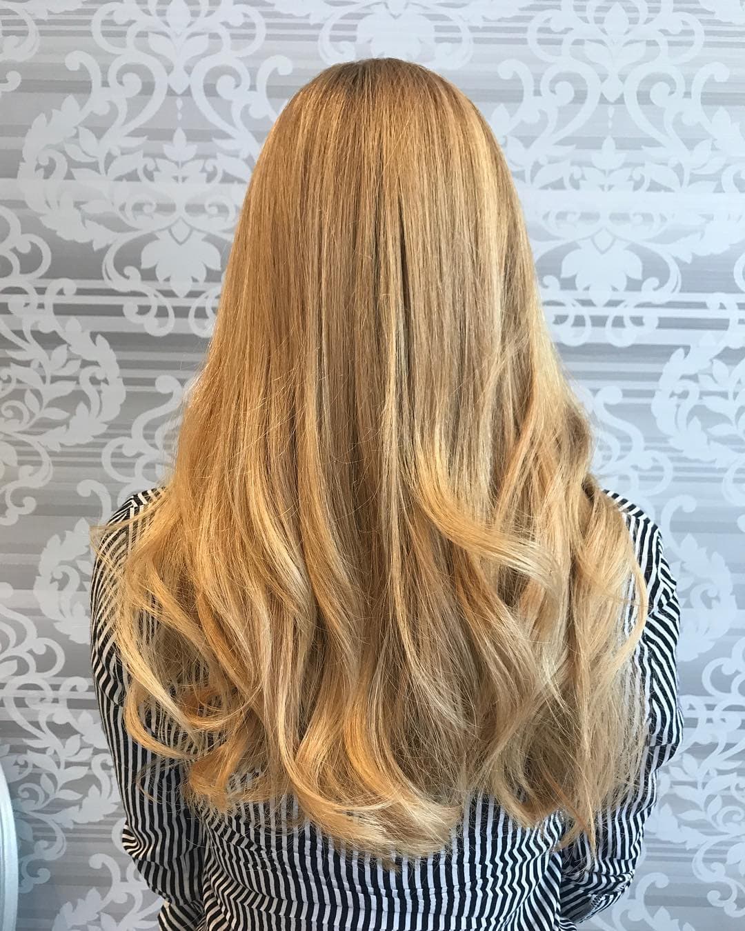 Blowout glam style result at MC Hair Salon & Spa NYC