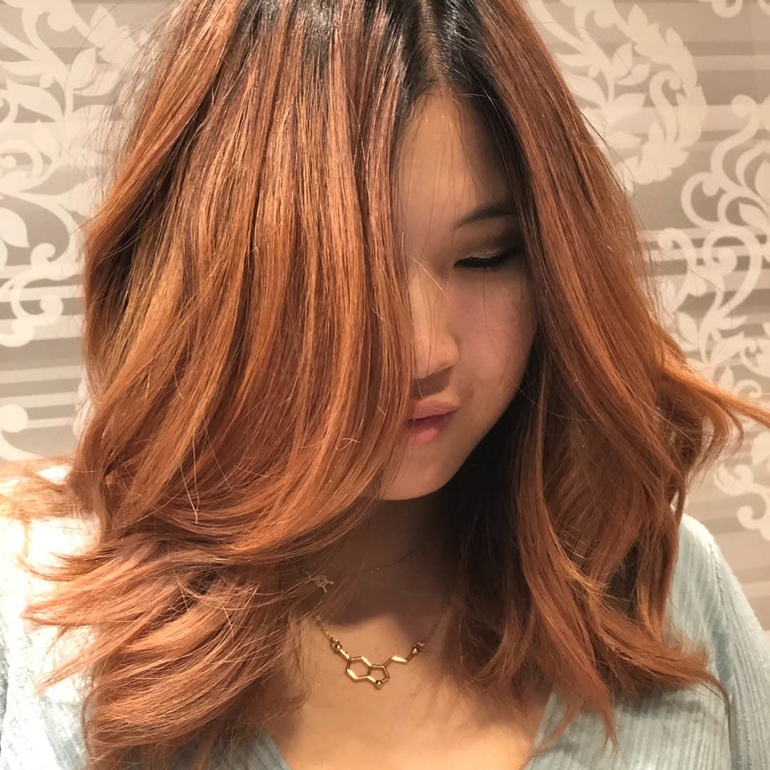 Color highlights and toning at MC Hair Salon Upper East Side