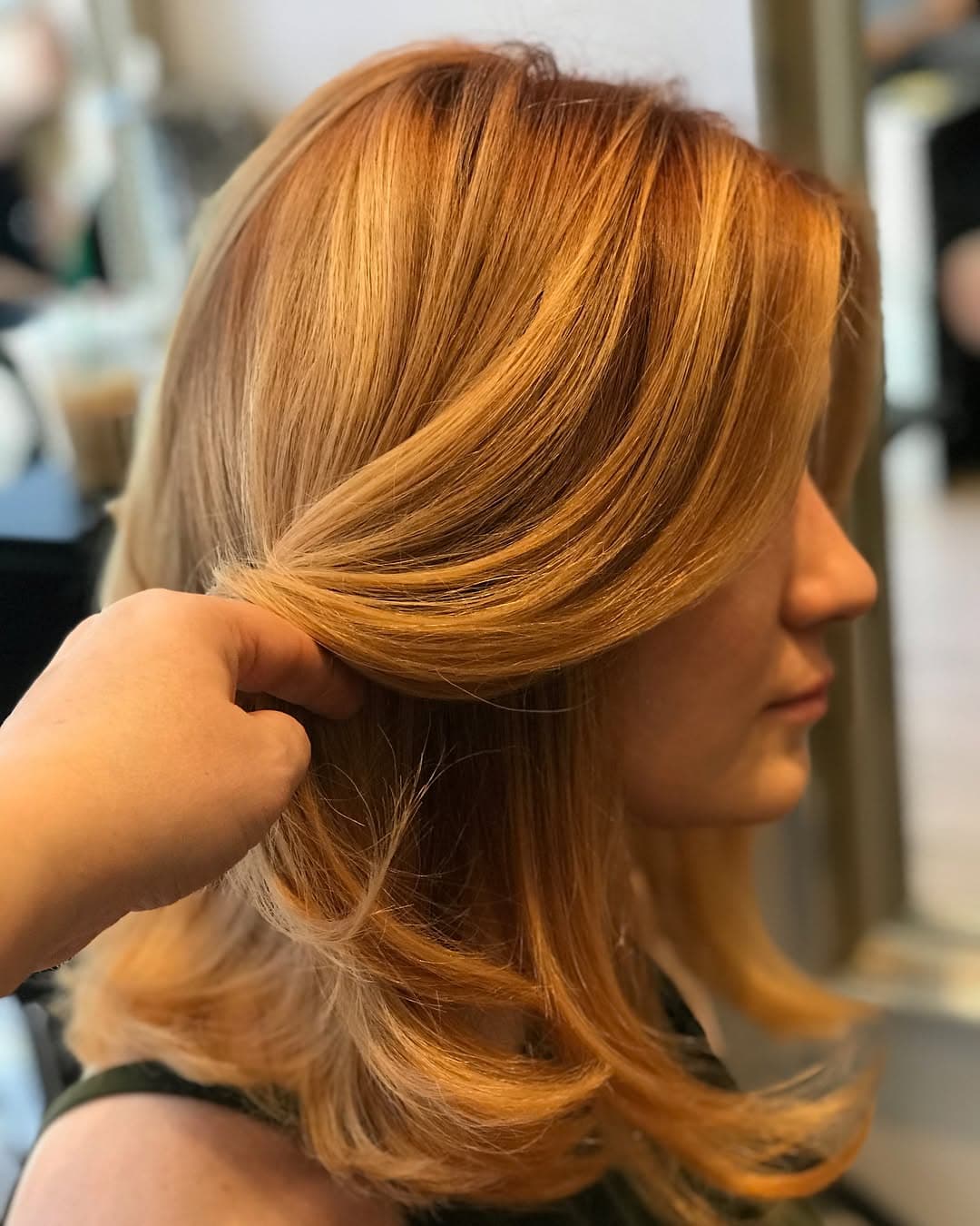 Sun-kissed highlights at MC Hair Salon & Spa Upper East Side NYC