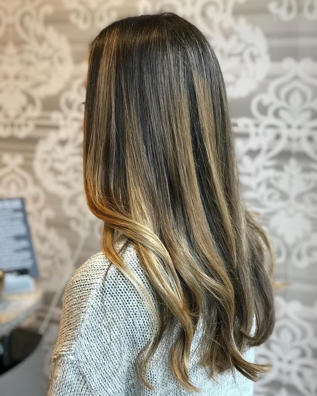 Women's luxury cut and style result at MC Hair Salon NYC