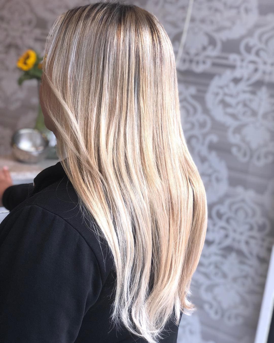 Professional blowout and styling at MC Hair Salon & Spa NYC