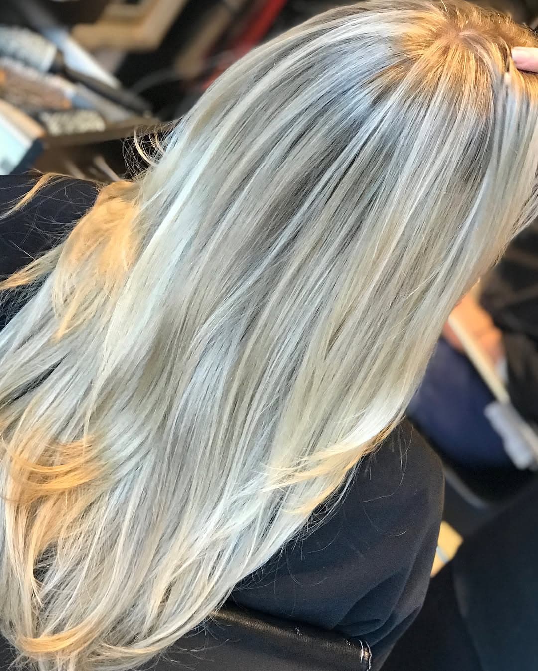 Dimensional color highlights and balayage at MC Hair Salon NYC