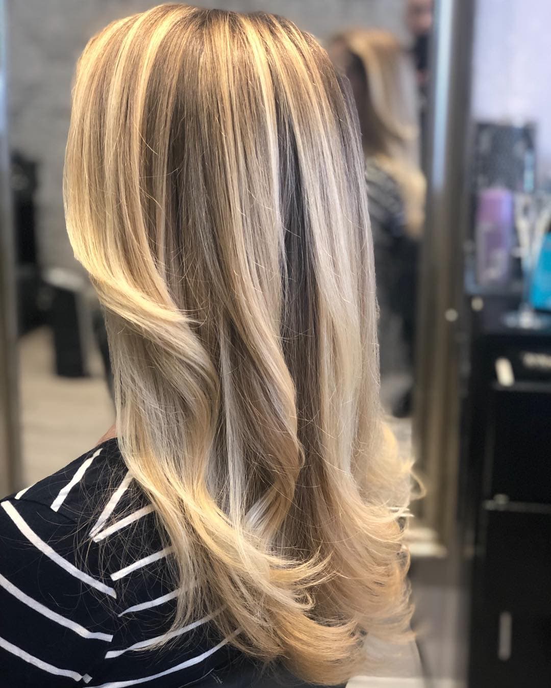 Highlights and toning service at MC Hair Salon Upper East Side