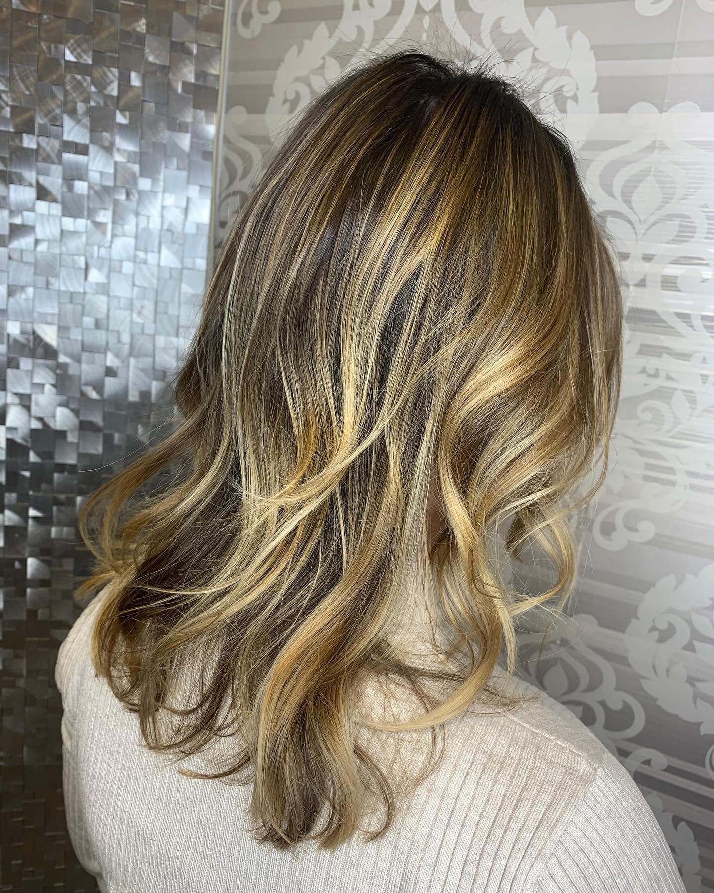 Airbrush makeup finish for special event at MC Hair Salon